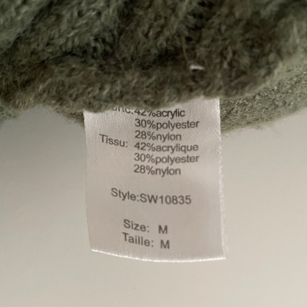 Elan Crop Sweater Open Front Cardigan - Picture 12 of 15